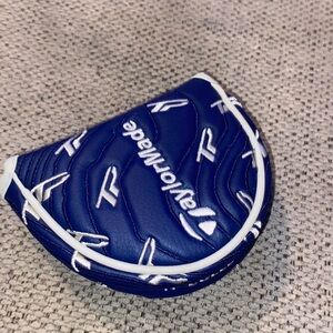 TaylorMade Putter Headcover Color:Blue,White